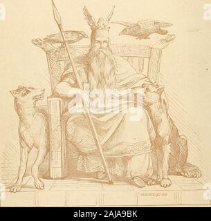 Odin (Manual of Mythology Stock Photo - Alamy