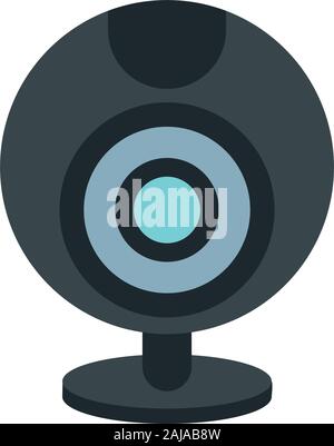webcamera device hardware isolated icon Stock Vector