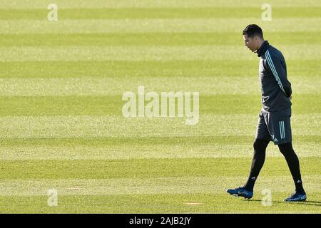 Cristiano Ronaldo of Juventus during the Champions League, football match: Juventus  FC vs Ajax. Ajax won 1-2 at Allianz Stadium, in Turin, Italy, 16th Stock  Photo - Alamy