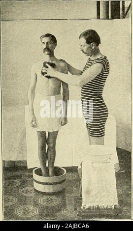 Rational hydrotherapy : a manual of the physiological and therapeutic effects of hydriatic procedures, and the technique of their application in the treatment of disease . Stock Photo