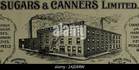 Canadian grocer July-December 1908 . Stock Photo