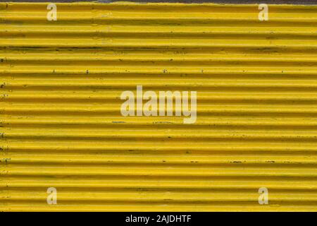 Yellow corrugated texture suitable for cg background Stock Photo