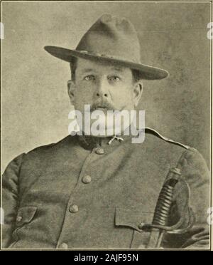 Record of Fourth New Jersey National Guard, Volunteer Infantry, Spanish-American War, 1898-1899. . -. Clothing issued to him by the State $20.80. Julius Zech, Private. Residence, Jersey City, N. J. Place of discharge not given. Absent without leave through misunderstanding. This man wassent home as discharged by Captain Seymour on October 8, 1898, after-wards notified to report to his Company for duty. 28COMPANY M. Charles F, Zeeb, Musician. Residence, Jersey City. N. J. Discharged at Camp Voorhees, Sea Girt, N. J., October 10, perauthority telegraphic instructions from War Department, dated O Stock Photo