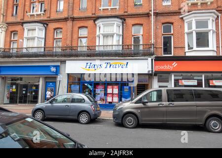 Hays Travel store, Bournemouth UK Stock Photo