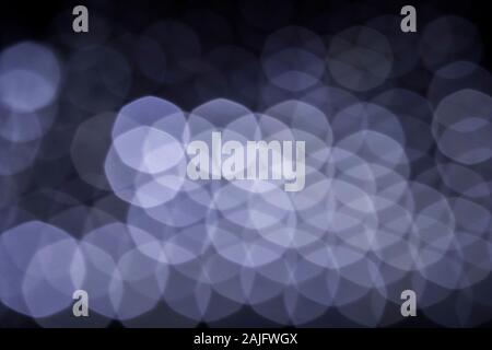 Soft and a bit blurry photo of layered bokeh spots. High resolution abstract background. Stock Photo