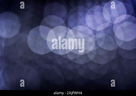 Soft and a bit blurry photo of layered bokeh spots. High resolution abstract background. Stock Photo