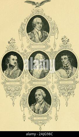 Young people's history of the American Revolution . to call their share. So the taxation came about which revealed even to thecolonists the strength and determination which were theirs.The Englishmen were thinking mostly of how the moneywas to be raised and the Americans be compelled to payit. They had never a thought of serious rebellion; forthough the colonists might complain and there might evenbe some sharp words spoken, and perhaps more or lesstrouble in the beginning, in the end the taxes would bepaid, and such a thought as that the Americans wouldreally rebel never seemed to have entere Stock Photo