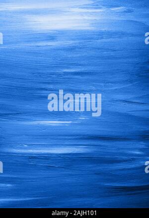 Classic blue color of 2020 painted background Stock Photo