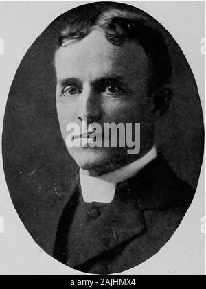 Empire state notables, 1914 . pEV. OSCAR McMURTIE VOORHEES, D. D. Pastor of the Moft Haven Reformed Church, Secretary of the United Chapters of Phi Beta Kappa New York City. REV. EDMUND SMITH MIDDLETON Clergyman, Teacher, Writer New York City Stock Photo