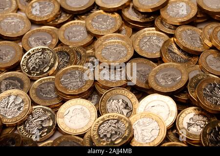 £200 in £1 coins Name: £200 in £1 coins Date: 3/6/2019 Event:  Address/Venue: Stock Photo