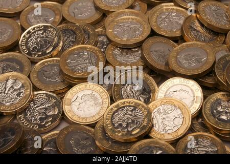£200 in £1 coins Name: £200 in £1 coins Date: 3/6/2019 Event:  Address/Venue: Stock Photo