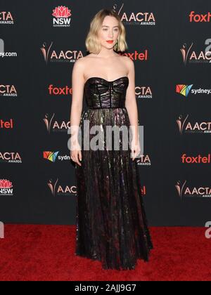 03 January 2020 - Hollywood, California - Saoirse Ronan. 9th Annual Australian Academy Of Cinema And Television Arts (AACTA) International Awards. Photo Credit: Billy Bennight/AdMedia /MediaPunch Stock Photo