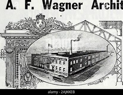 Milwaukee, Wisconsin, city directory . Elngineers ESTABLISHED I900 Certified Valuations of Industrial, Institutional, Hotel, Public Utility PropertiesEvidence of True Value for Financial, Legal, Insurance, Corporation Executive Offices, Milwaukee Telephone G 7170 Patton Bldg. SALES OFFICES—CHICAGO AND NEW YORK ARCHITECTURAL IRON AND WIRE WORK. Architectural Iron Works ENGINEERS BUILDERS CONTRACTORS STRUCTURAL STEEL and ORNAMENTAL IRON763-771 North Water Street Phone Broadway 744 NAMES APPEARINGIN BLACK LETTERS IN THIS DIRECTORY are those of people who ACCOMPLISH THINGSand are entitled to favor Stock Photo