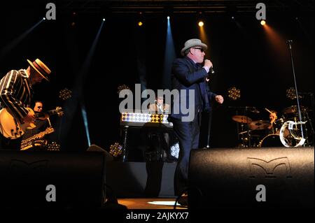 Milan Italy 23 March 2010, Live concert of Madness at the Palasharp : The Madness during the concert Stock Photo