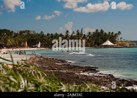 View of the Dominicus coast 3 Stock Photo
