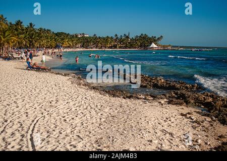 View of the Dominicus coast 5 Stock Photo