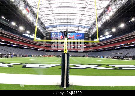 Houston, Texas, USA. 4th Jan, 2020. A general view of NRG Stadium prior to the AFC Wild Card playoff game between the Houston Texans and the Buffalo Bills in Houston, TX on January 4, 2020. Credit: Erik Williams/ZUMA Wire/Alamy Live News Stock Photo