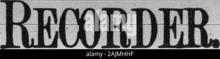 Boone County Recorder . ** t s %  It will pay you to ad- j    : rertiae your BuslneM in ? ,W , this Paper. Try it. I Boone County. «. » . » &gt;it m i I ESTABLISHED 1876. ? Subsciption $ 1.50 year. ITry UUie Yemr VOL XXXIII. BURLINGTON, KENTUCKY, WEDNESDAY, JANUARY 8, 1908. NO. J2 Stock Photo