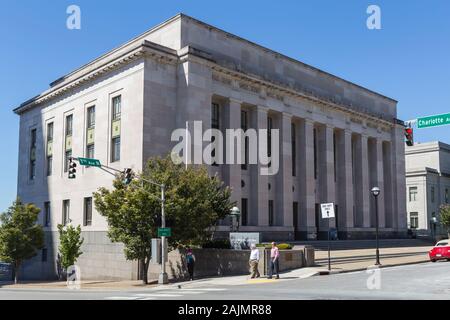 Tennessee Supreme Court Building in Nashville TN Behind it is the