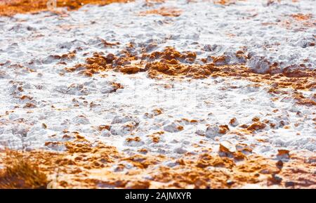Stone texture, Morocco, North Africa Stock Photo