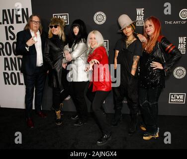 Los Angeles, USA. 04th Jan, 2020. LOS ANGELES, CALIFORNIA - JANUARY 04: Kerry Brown, L7 and Linda Perry attend The Art Of Elysium's 13th Annual Celebration - Heaven at Hollywood Palladium on January 04, 2020 in Los Angeles, California. Credit: MediaPunch Inc/Alamy Live News Stock Photo