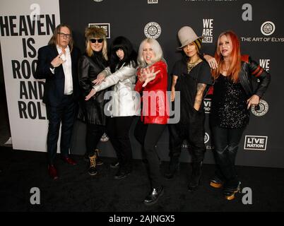 Los Angeles, USA. 04th Jan, 2020. LOS ANGELES, CALIFORNIA - JANUARY 04: Kerry Brown, L7 and Linda Perry attend The Art Of Elysium's 13th Annual Celebration - Heaven at Hollywood Palladium on January 04, 2020 in Los Angeles, California. Credit: MediaPunch Inc/Alamy Live News Stock Photo
