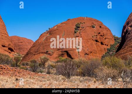 Valley of the Winds walk in the Olgas.Kata Tjuta, Northern Territory, Australia Stock Photo