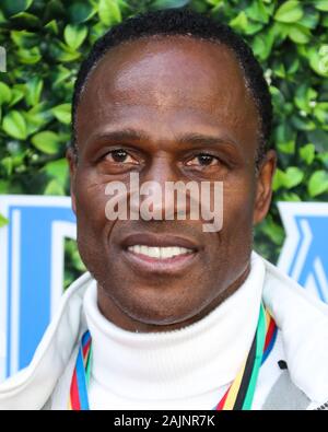 Beverly Hills, USA. 04th Jan, 2020. BEVERLY HILLS, LOS ANGELES, CALIFORNIA, USA - JANUARY 04: Willie Gault arrives at the 7th Annual Gold Meets Golden Event held at Virginia Robinson Gardens and Estate on January 4, 2020 in Beverly Hills, Los Angeles, California, USA. (Photo by Xavier Collin/Image Press Agency) Credit: Image Press Agency/Alamy Live News Stock Photo