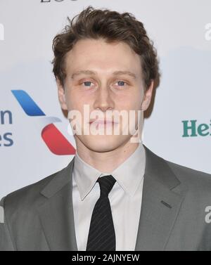 Beverly Hills, USA. 04th Jan, 2020. George MacKay arrives at The BAFTA Los Angeles Tea Party held at the Four Seasons Hotel Los Angeles in Beverly Hills, CA on Saturday, ?January 4, 2020.  (Photo By Sthanlee B. Credit: Sipa USA/Alamy Live News Stock Photo