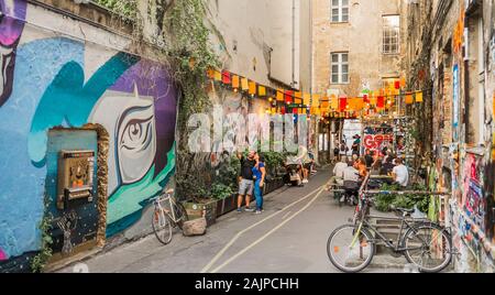 alternative cultural venue haus schwarzenberg at hackescher markt Stock Photo