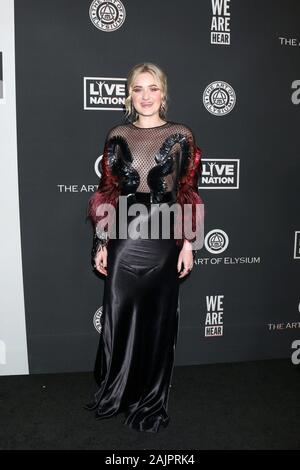 Los Angeles, CA. 4th Jan, 2020. IMG at arrivals for The 13th Annual Art of Elysium HEAVEN Gala, Hollywood Palladium, Los Angeles, CA January 4, 2020. Credit: Priscilla Grant/Everett Collection/Alamy Live News Stock Photo