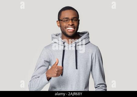 Happy Individual Giving A Thumbs Up Pose In Front Of The Camera Photo  Background And Picture For Free Download - Pngtree