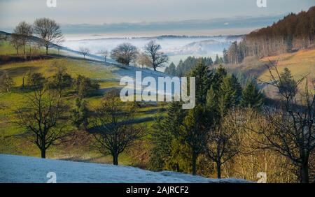 In the heights of Freiamt in the black forest in Germany Stock Photo