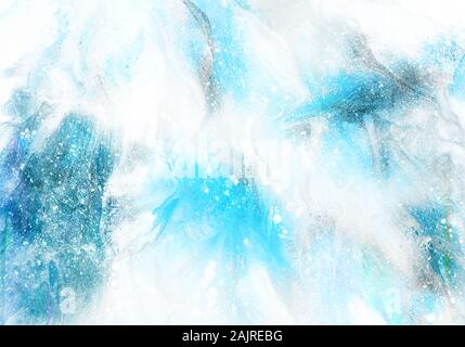 Watercolor Background abstract colorful texture fluid art Stock Photo