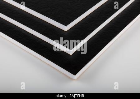 Teflon-coated sound insulation board. Ethylene Vinyl Acetate foam sheets (EVA). Stock Photo
