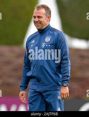 Munich's Head Coach Hansi Flick Gestures During The German Bundesliga ...