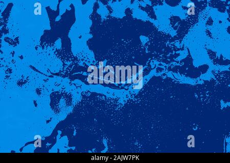 Digital liquid art. Abstract texture for designer background. Color of the year, color concept. Stock Photo