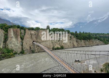 Kashmir Region of Pakistan in August 2019 Stock Photo