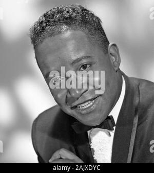 TOMMY EDWARDS (1922-1969) Promotional photo of American singer/songwriter about 1960 Stock Photo