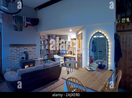 Interior of home office, England UK Stock Photo