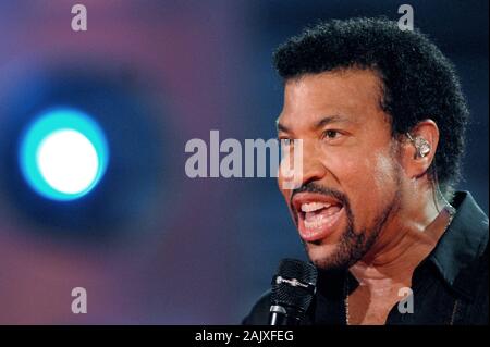 Verona Italy 09/05/2006, Arena : Lionel Richie in concert during the musical event 'Festivalbar 2006'. Stock Photo