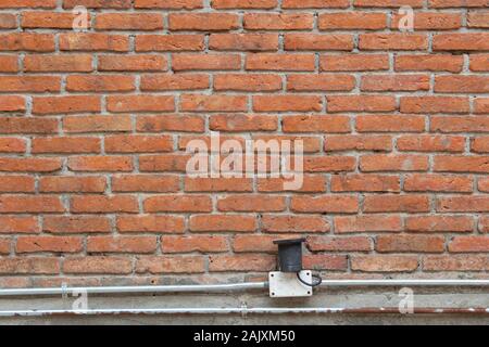 Brick wall block vertical used as background Stock Photo