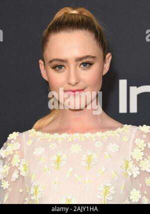 Beverly Hills, California, USA. 05 January 2020 - Beverly Hills, California - Kathryn Newton. 21st Annual InStyle and Warner Bros. Golden Globes After Party held at Beverly Hilton Hotel. Photo Credit: Birdie Thompson/AdMedia /MediaPunch Credit: MediaPunch Inc/Alamy Live News Stock Photo