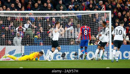 LONDON, ENGLAND - JANUARY 05:  Derby County's Chris Martin celebrates his Goal during Emirates FA Cup Third Round match between Crystal Palace and Der Stock Photo