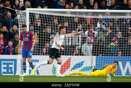 LONDON, ENGLAND - JANUARY 05:  Derby County's Chris Martin celebrates his Goal during Emirates FA Cup Third Round match between Crystal Palace and Der Stock Photo