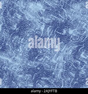 Noisy brushed mottled stains tracery motif swatch Stock Vector