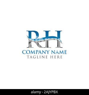 Initial Letter RX Logo Design Vector Template. RX Letter Logo Design Stock Vector