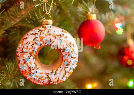 dunkin donuts christmas tree ornaments