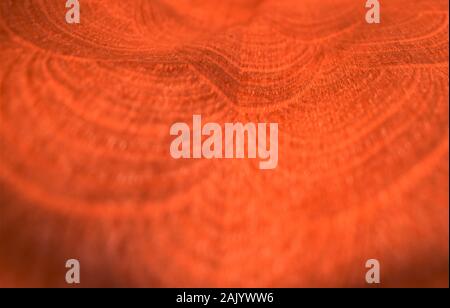 Close up of bright red waving curtain with concentric pattern Stock Photo