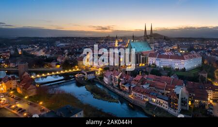 Aerial view of Görlitz, Germany Stock Photo - Alamy